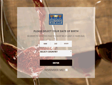 Tablet Screenshot of celebrationswineclub.com